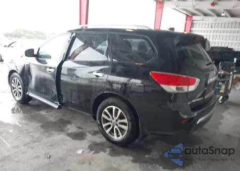 2016 Nissan Pathfinder S z USA, uszkodzony, nr VIN 5N1AR2MN9GC621480